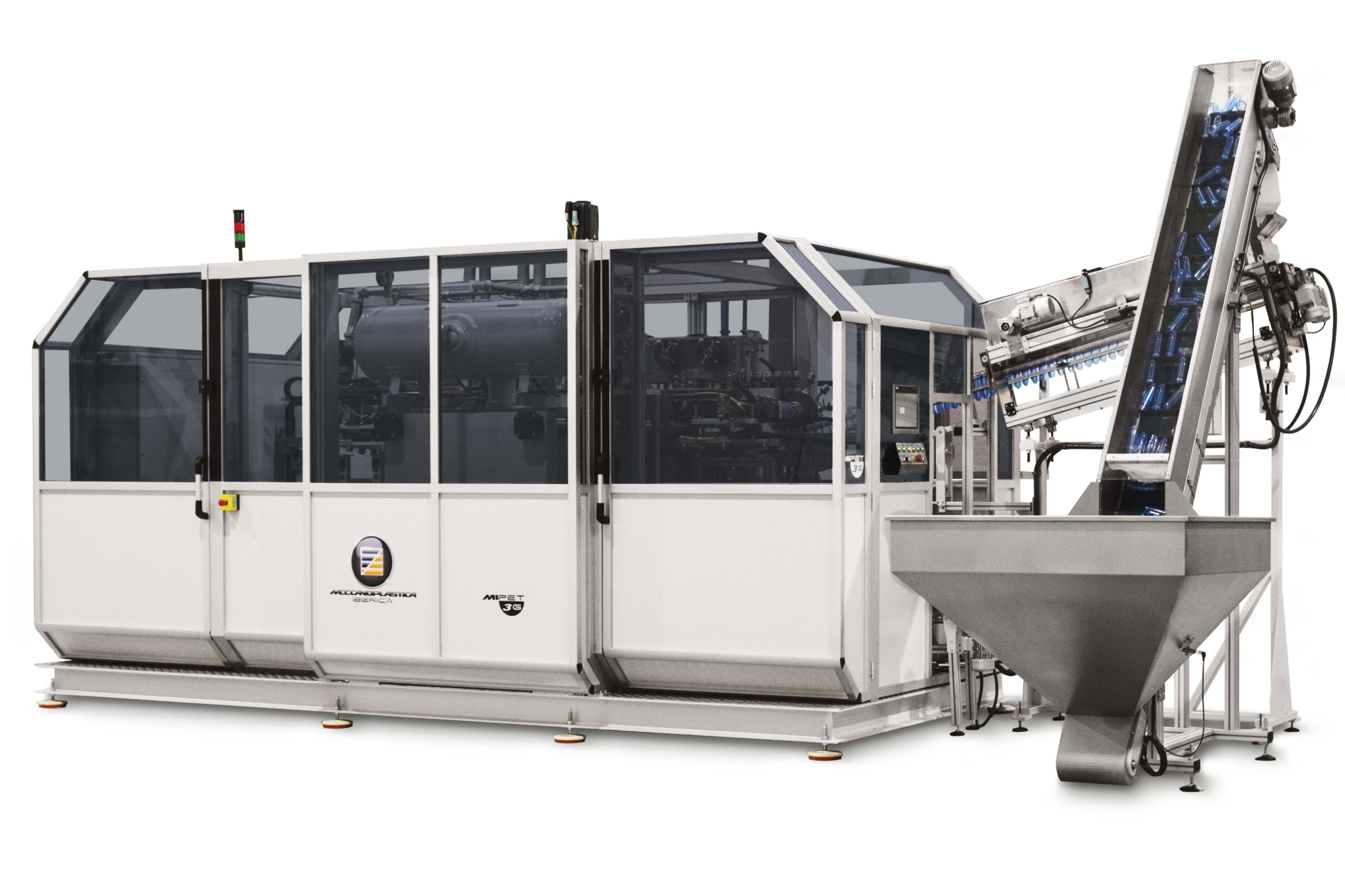 Blow moulding machine for pet MIPET 3G
