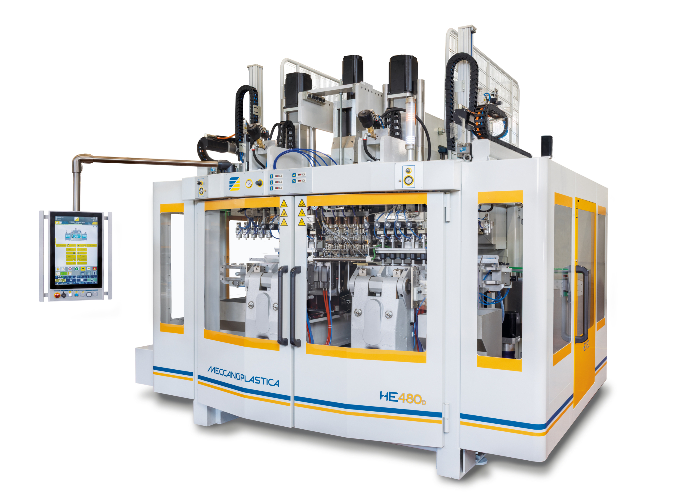 Extrusion blow moulding machines HE480D