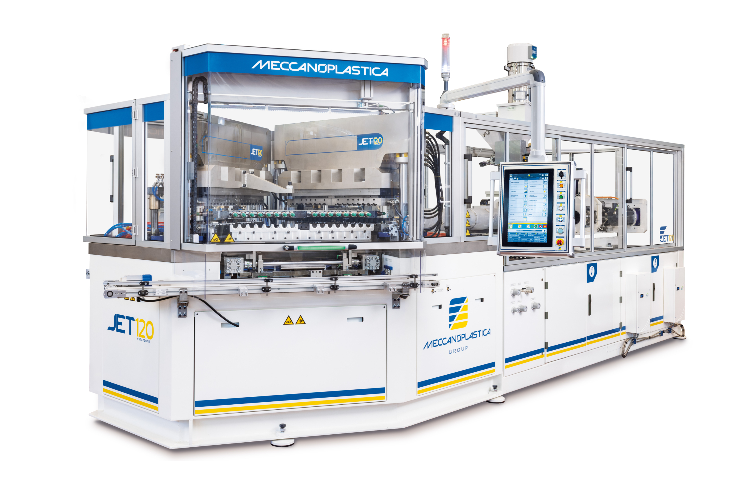 Macchina iniezione soffiaggio plastica JET120